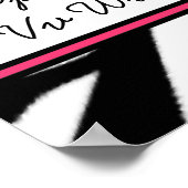 Cursief alfabet Poster (Hoek)