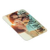 Cursief beeld sparen de Foto Magnet van het Wedden Magneet (Rechterzijde)