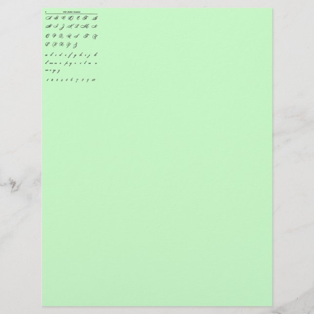 Cursief briefhoofd (Voorkant)