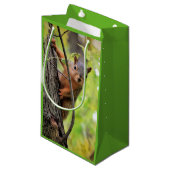 Cursief geschenk klein cadeauzakje (Voorkant Gekanteld)