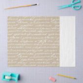 Cursief handschrift schrijver auteur boeken twee t tissuepapier (Craft)