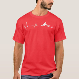 Cursief hartslag Ekg pulskromme toon idee 2 T-shirt
