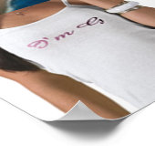 Cursief Prints Poster van I'm G Clothing (Hoek)