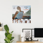 Cursief Prints Poster van I'm G Clothing (Thuiskantoor)