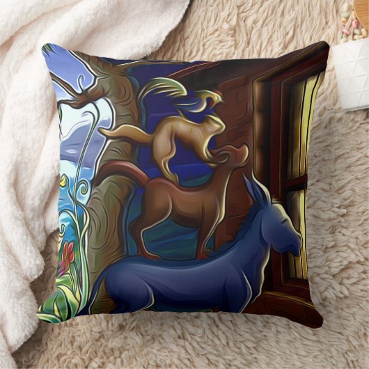 Cursief proefdier kussen (Deken)