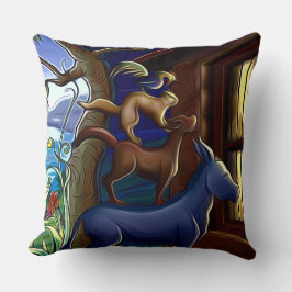 Cursief proefdier kussen