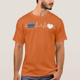 Cursief schiettoestel met hartslag 1 t-shirt