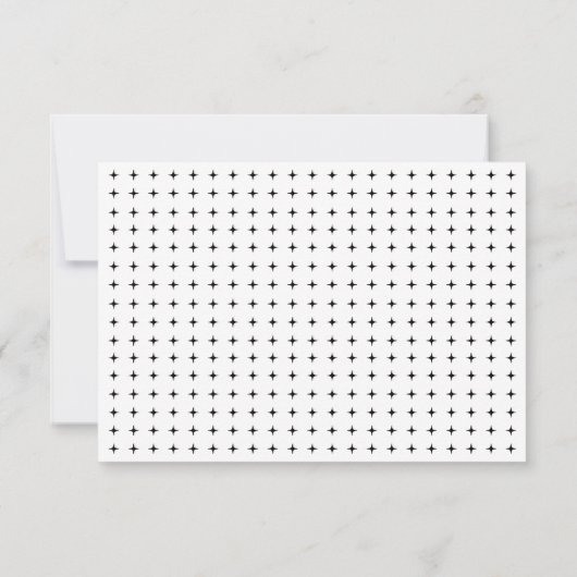 Cursief script kalligrafie bruiloft RSVP-kaart RSVP Kaartje (Achterkant)