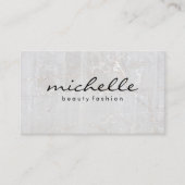 Cursief textuur | Leisteen Visitekaartje (Voorkant)