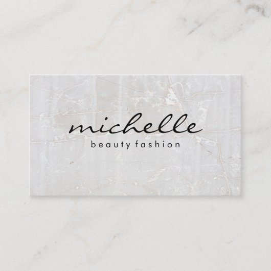 Cursief textuur | Leisteen Visitekaartje (Voorkant)