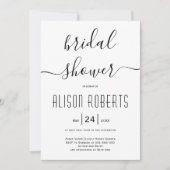 Cursief vrijgezellenfeest voor scriptkalligrafie kaart (Voorkant)