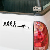 cursieve evolutie bumpersticker (Op Truck)