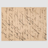  Cursieve Grunge Rustic Decoupage Tissuepapier (Voorkant)