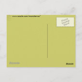 Cursieve letters briefkaart (Achterkant)