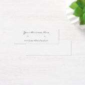 Cursieve Skinny Stud die Visitekaartjes verdient (Bureau)