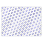 Cursieve tekst met Party Petten Happy New Year Tafelkleed (Voorkant (Horizontaal))