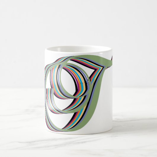 Cursieve T's Koffiemok (Center)