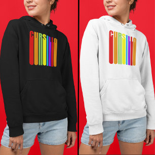 Cursillo Kleurrijke Verlengde Tekst Christelijk Ge Hoodie