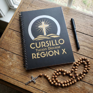 Cursillo Stralend Kruis op Heuvel Bisdom & Regio Notitieboek