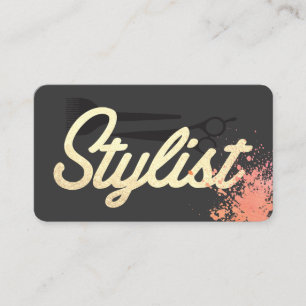Cursive Glamour Stylist Lettertype   Expressief Visitekaartje