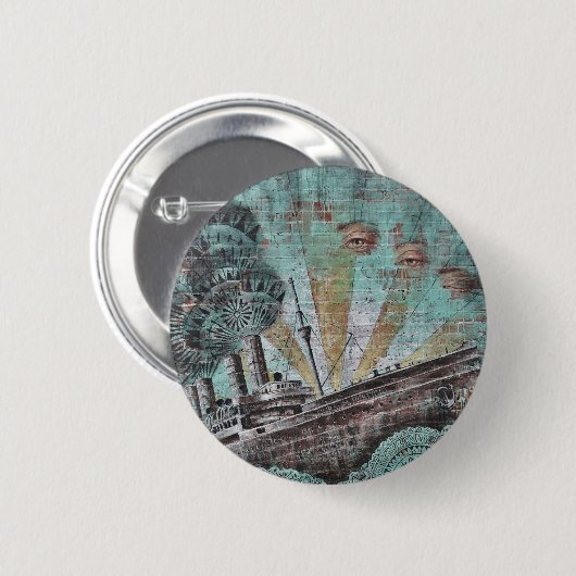 Cursum Perficio Button (Voorkant /achterkant)