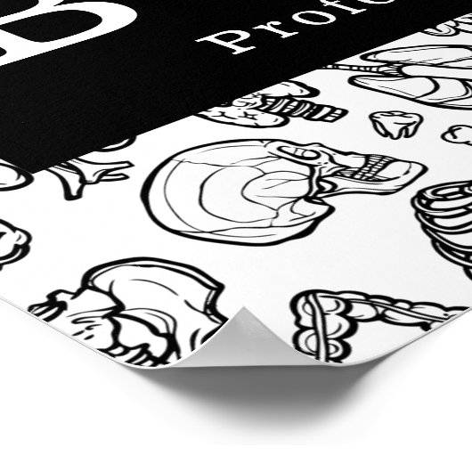 Cursus Biologie Anatomie Science van de klasse Lee Poster (Hoek)