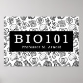 Cursus Biologie Anatomie Science van de klasse Lee Poster (Voorkant)