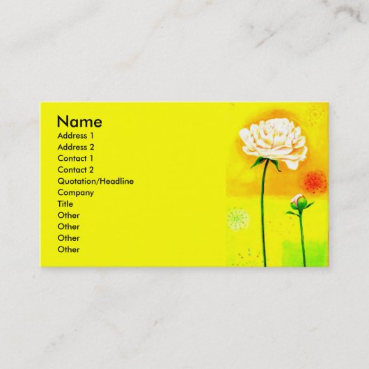 Cursus Bloom Visitekaartje (Voorkant)