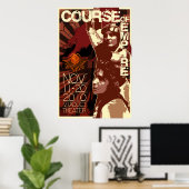Cursus Empire Retro Poster. Dikken door Atalee Poster (Thuiskantoor)