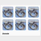 Cursus Vierkante Sticker (Vel)