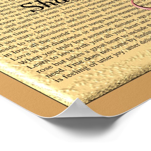 Cursus ware liefde - kunstdrukken poster (Hoek)