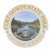 Curt Gowdy SP Sticker (Voorkant)