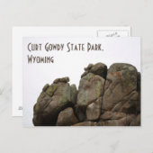 Curt Gowdy State Park Wyoming Briefkaart (Voorkant / Achterkant)