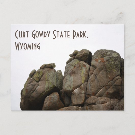 Curt Gowdy State Park Wyoming Briefkaart (Voorkant)