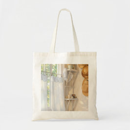 Curtain in the Wind Cozy Tote Bag