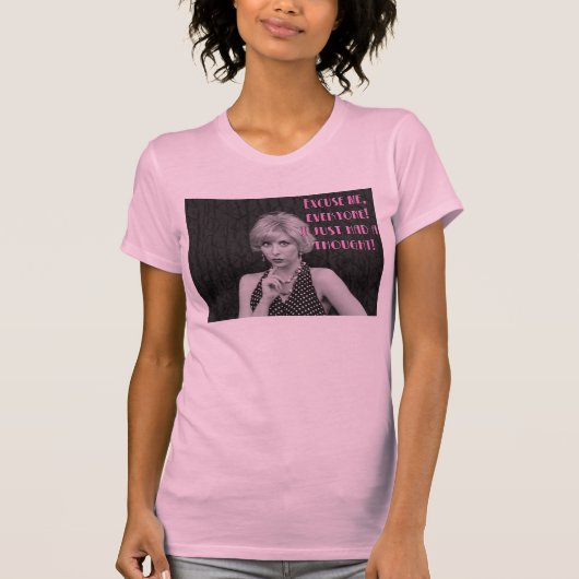 CURTAINS - "gedachte" t-shirt (Voorkant)