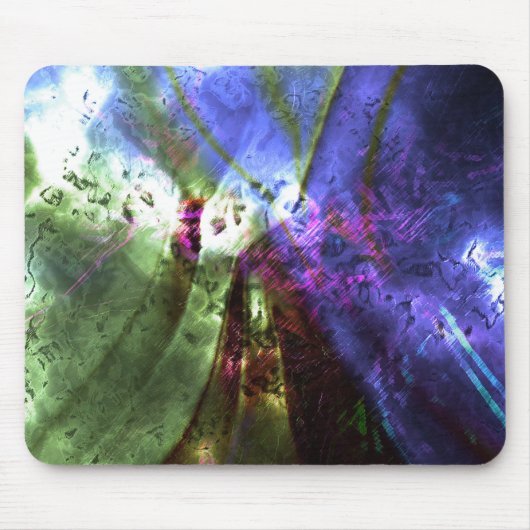 Curtains Mousepad Muismat (Voorkant)