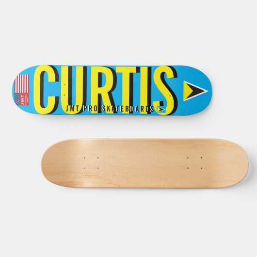 CURTIS 7 3/4" Skateboard Deck (Horizontaal)