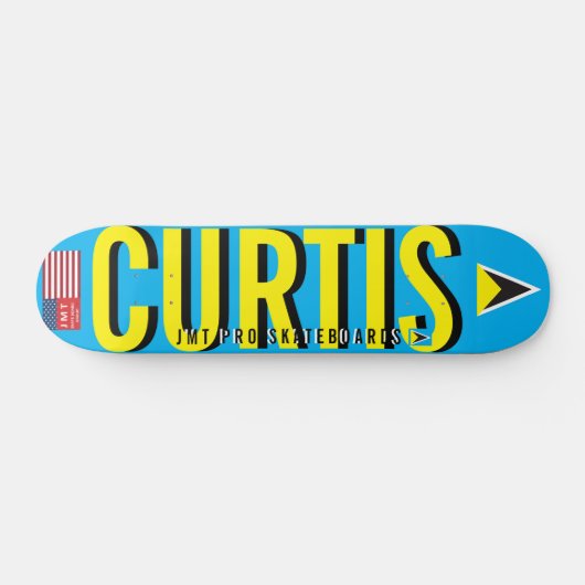 CURTIS 7 3/4" Skateboard Dek (Horizontaal)