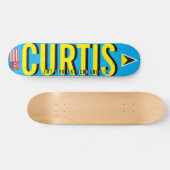 CURTIS 7 3/4" Skateboard Dek (Horizontaal)