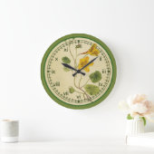 Curtis Botanische wandklok in 3 stijlen (Huis)