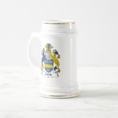 Curtis Family Crest Bierpul (Voorkant links)
