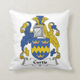 Curtis Family Crest Kussen