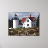Curtis Island Lighthouse Canvas Afdruk (Voorkant)
