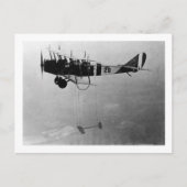 Curtis JN-4 Jenny Vliegtuig met model Wing Briefkaart (Voorkant)