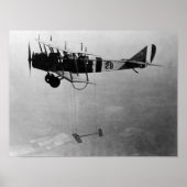 Curtis JN-4 Jenny Vliegtuig met model Wing Poster (Voorkant)