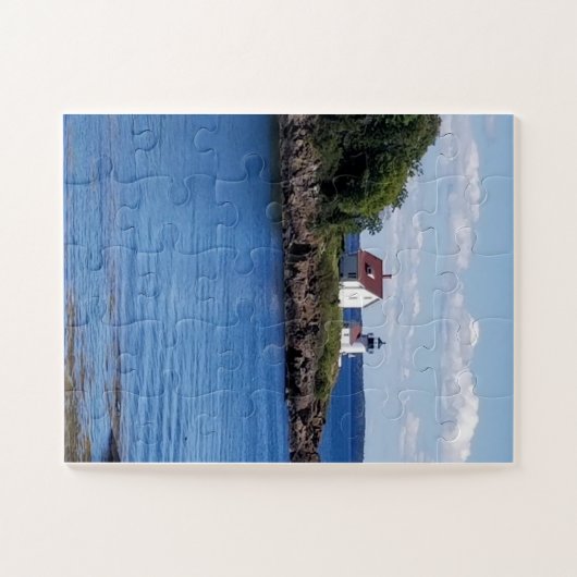 Curtis Lighthouse Maine Puzzle Legpuzzel (Horizontaal)