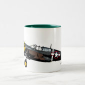 Curtis P-40K Warhawk Tweekleurige Koffiemok (Center)