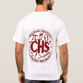 CURTIS TEAM-SHIRT MET HOGE WISKUNDE T-SHIRT (Achterkant)