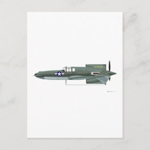 Curtis XP-55 Ascender Briefkaart